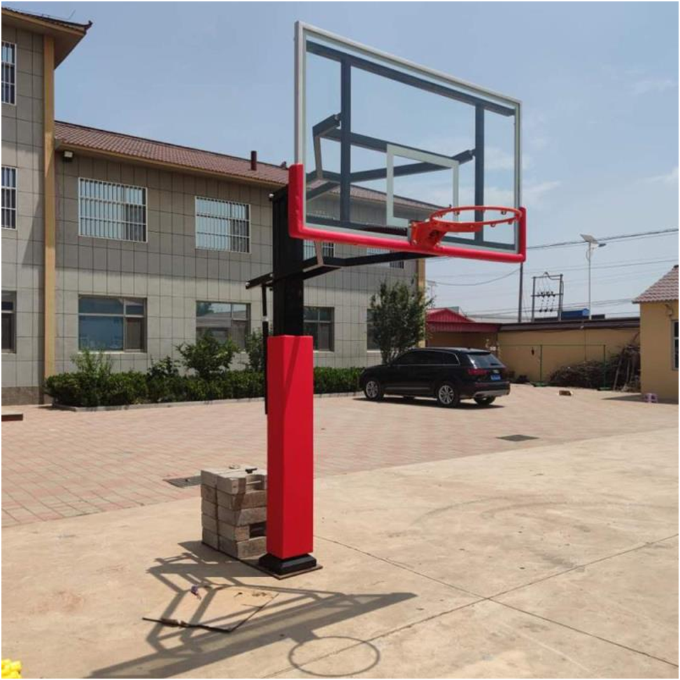 BS34 Official Size Ground Insert Basketball Stand – Slam Dunk Sa - Click Image to Close