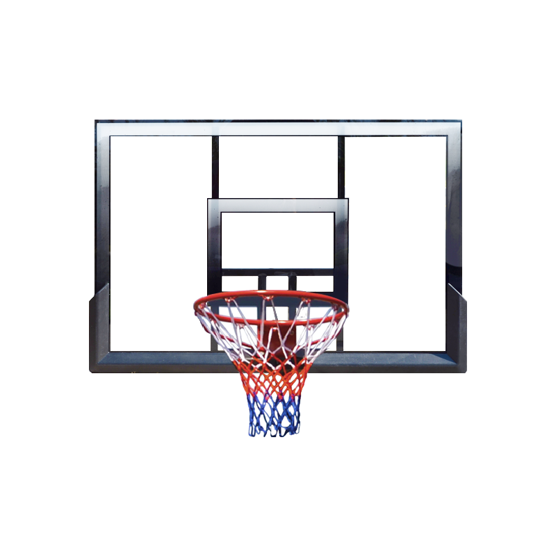 PS08 Junior Size Polycarbonate Backboard with Snapback Ring - Click Image to Close