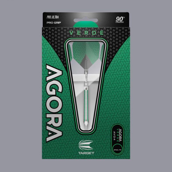 TARGET AGORA Verde AV01 90% Tungsten Steel Tip Dart Pins - Click Image to Close