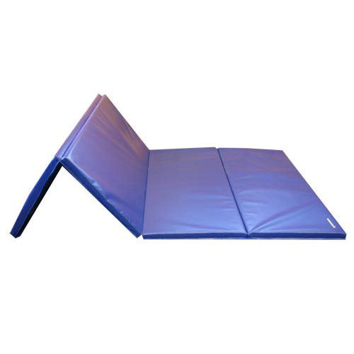 Gymnastic Tumbling Mats 4 Part 4ft x 8ft x 2in - Click Image to Close
