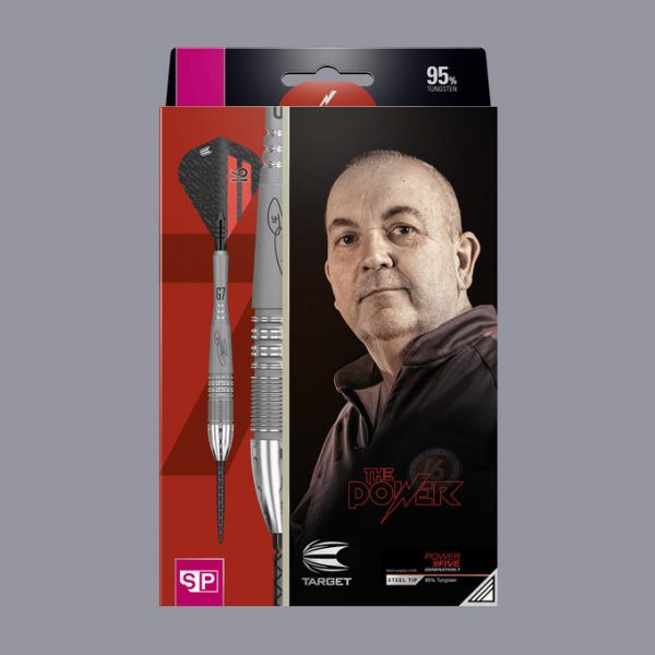 TARGET Phil Taylor Power 9FIVE Generation 7 95% Tungsten 24G Ste - Click Image to Close