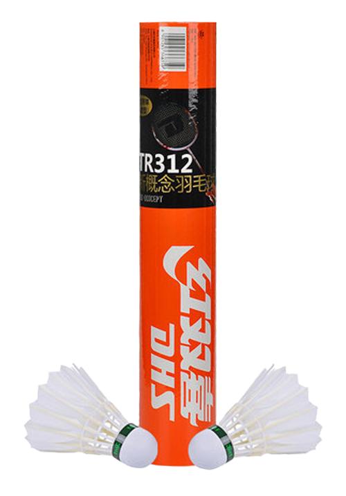 DHS TR312 Badminton Shuttlecock Tube of 12 Speed 76 - Click Image to Close
