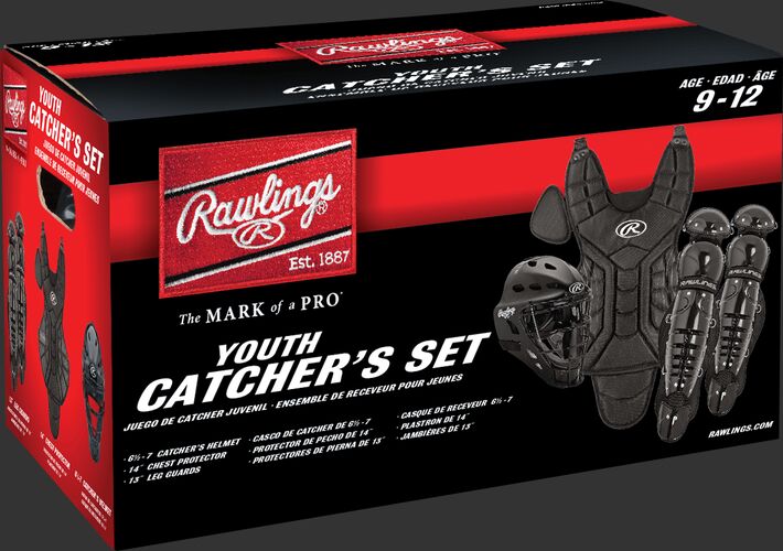 RAWLINGS PLAYERS CATCHER SET Youth (PLCSY) - Click Image to Close