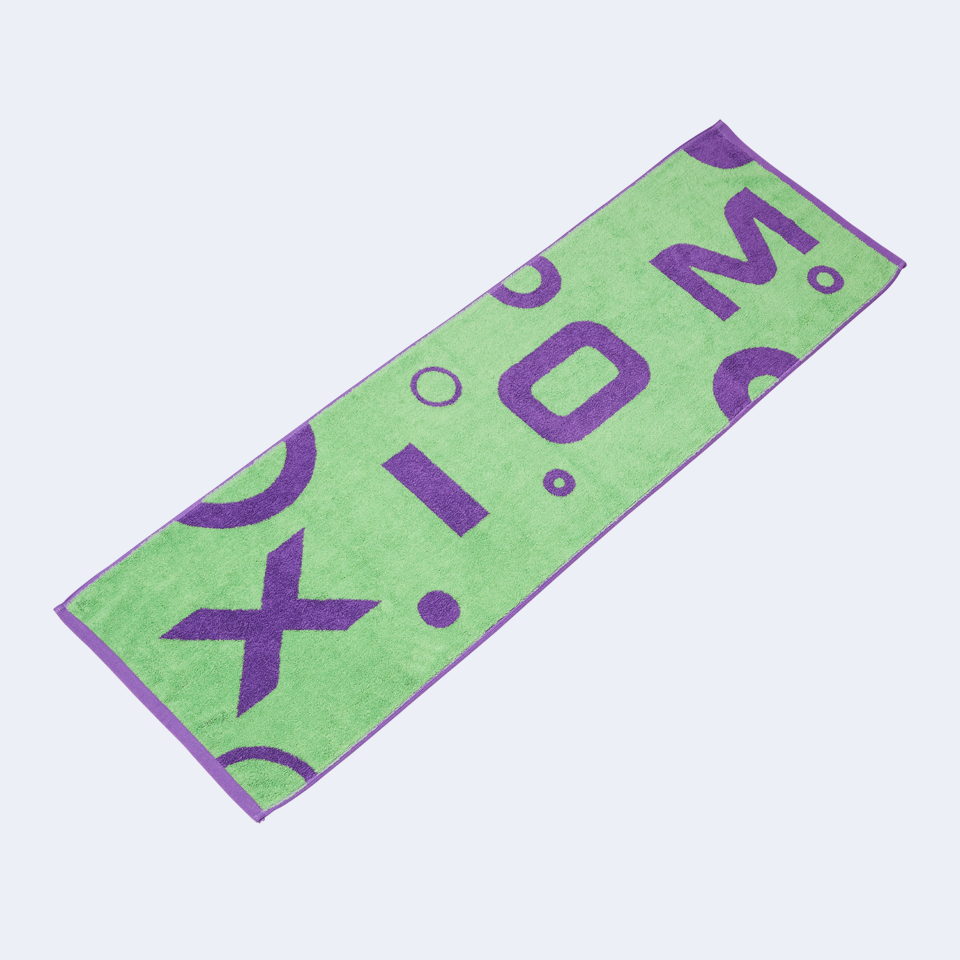 XIOM NOLAN 2 Towel Purple - Click Image to Close