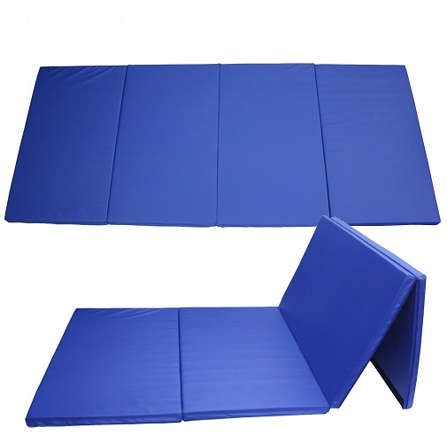 Gymnastic Tumbling Mats 4 Part 4ft x 8ft x 1.4in (3.5cm) - Click Image to Close