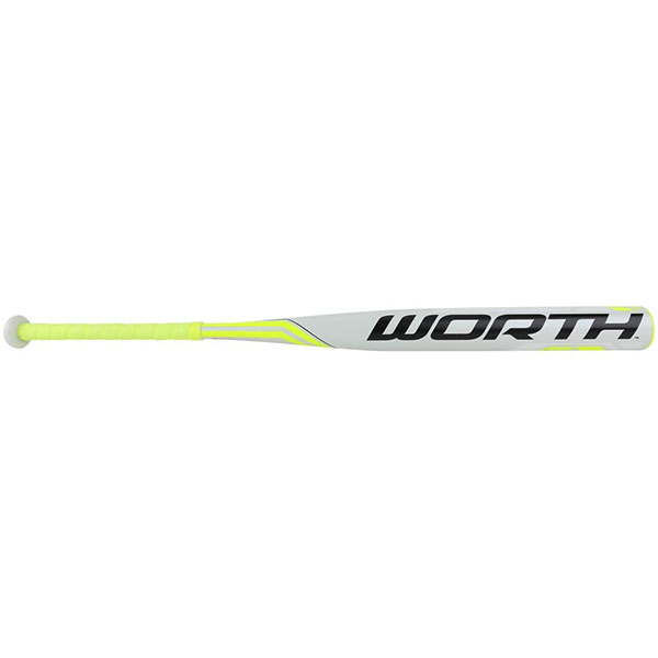 WORTH Legit FPL109 Double Barrel Softball Bat 33/24 - Click Image to Close
