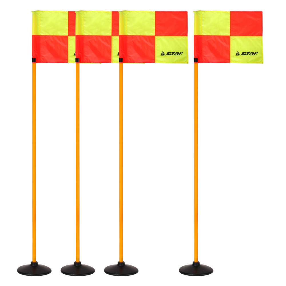 STAR SN510C INDOOR CORNER FLAG Set of 4 with Nylon Bag