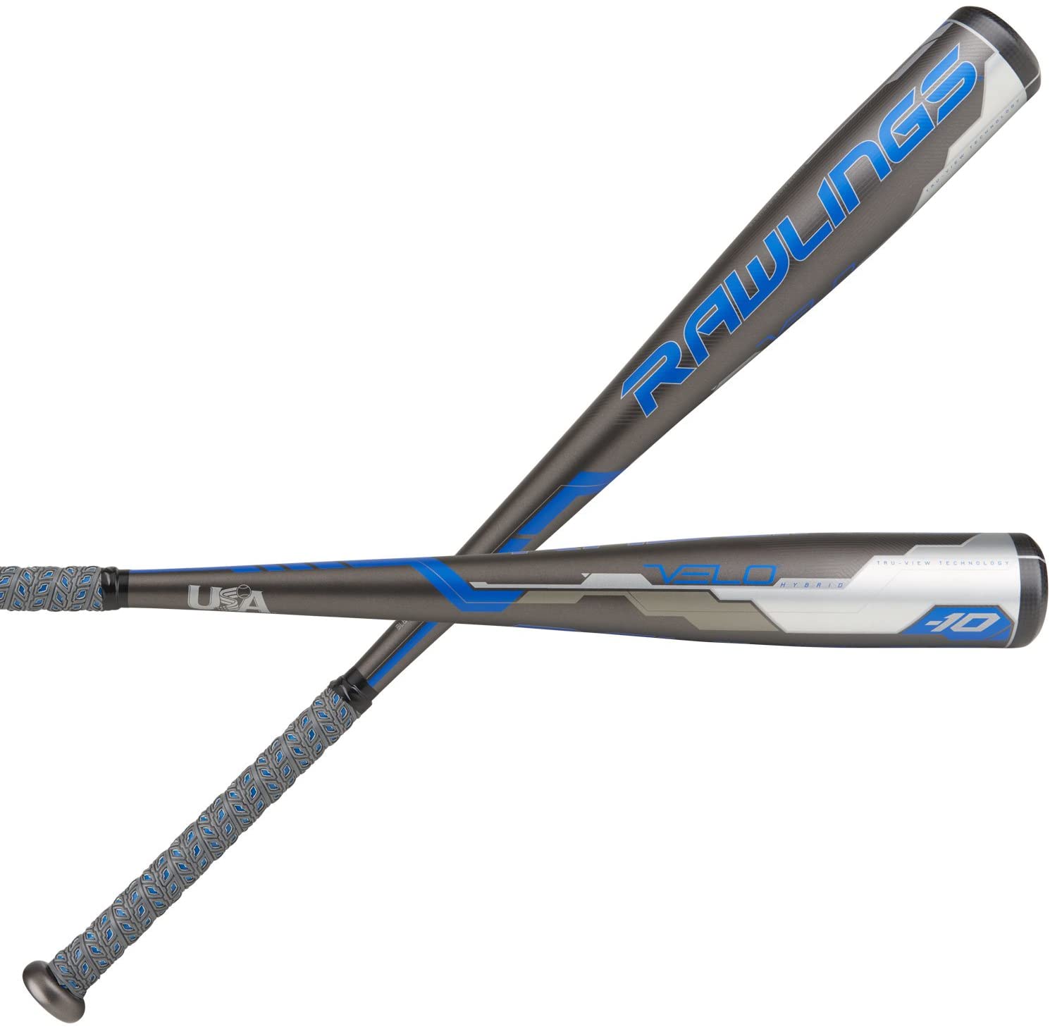 RAWLINGS VELO Composite 2 5/8in Baseball Bat 32/22 (US8V10)