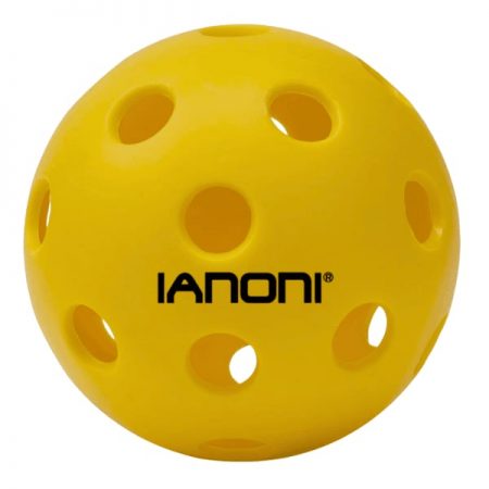 IANONI Pickleball BALL 26 HOLE Indoor Recreational Yellow