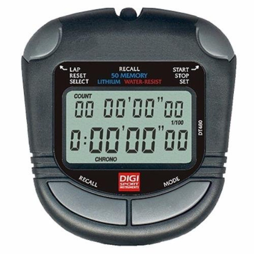 DIGI DT480 50 Recallable Lap Timer Memory Large Digit Display