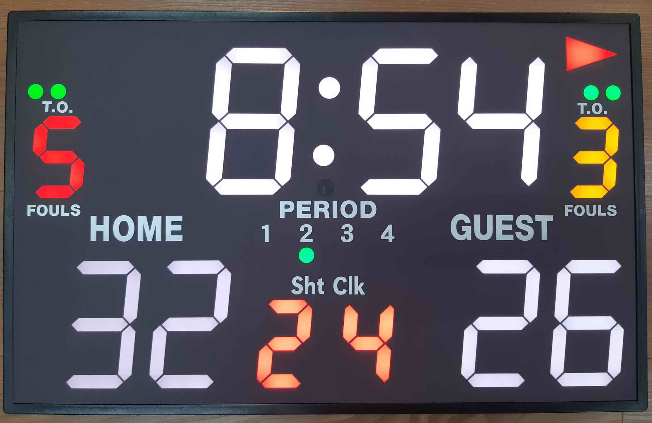 PROSPEC LED MEDIUM BASKETBALL SCOREBOARD