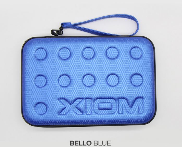 XIOM BELLO Hard Racket Case Blue