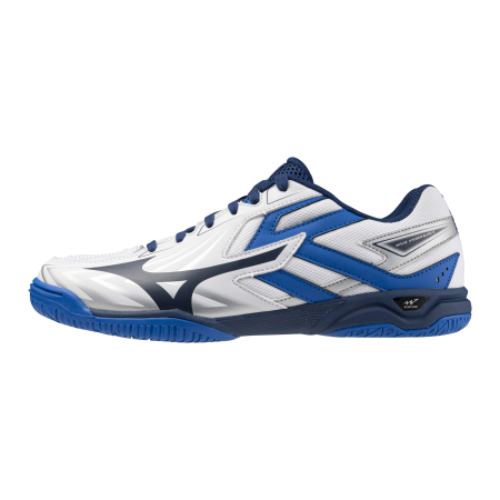 MIZUNO WAVE KAISERBURG 8 UNISEX White / Estate Blue / Mugen Blue