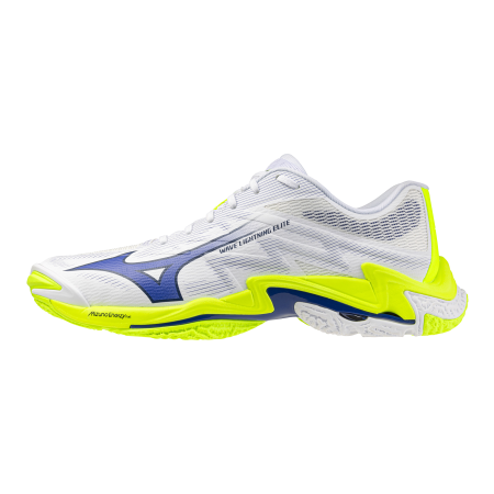 MIZUNO Wave Lightning Elite V1GA260039 White Blue Yellow