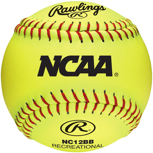 RAWLINGS NC12BB Softball Ball Practice Ball 12in