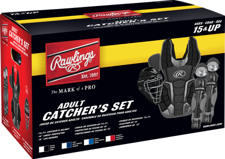 RAWLINGS RENEGADE CATCHER SET ADULT (RCSNA)