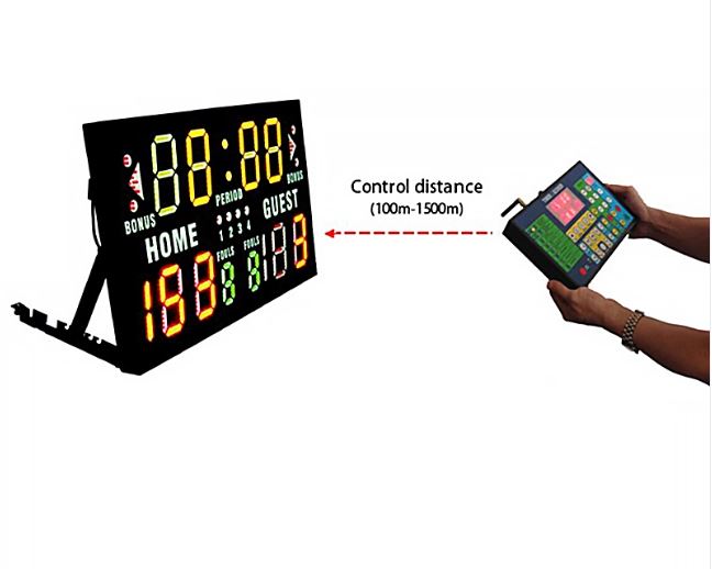 PROSPEC LED SLIM BASKETBALL SCOREBOARD Size 22in x 14in