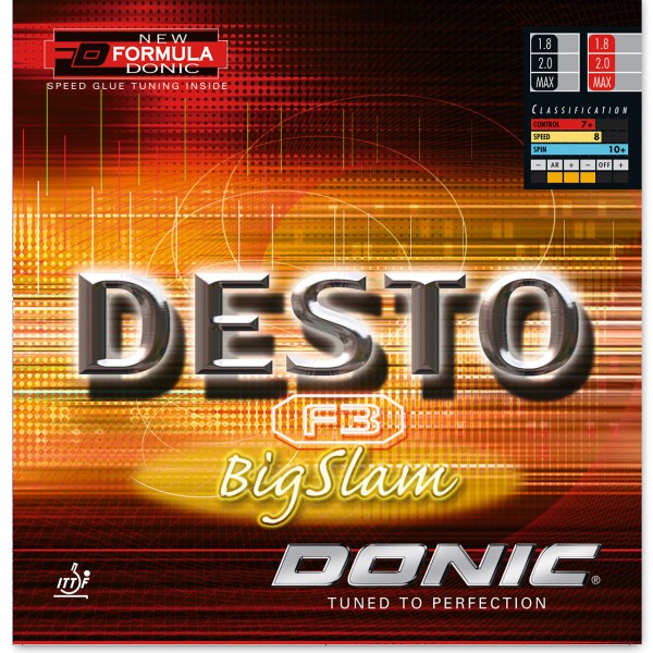 Desto F3 Big Slam Rubber