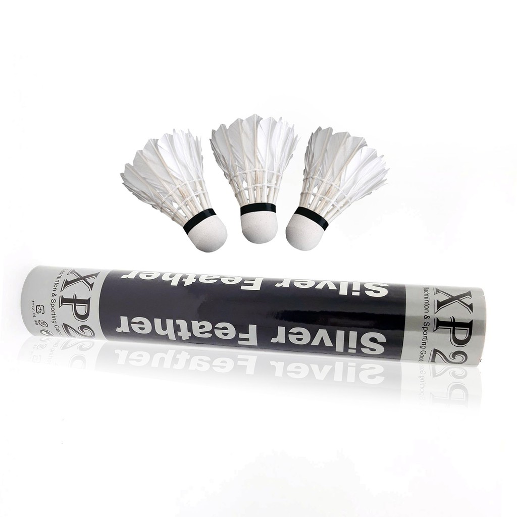 XP2 SILVER BD Shuttlecock Tube of 12