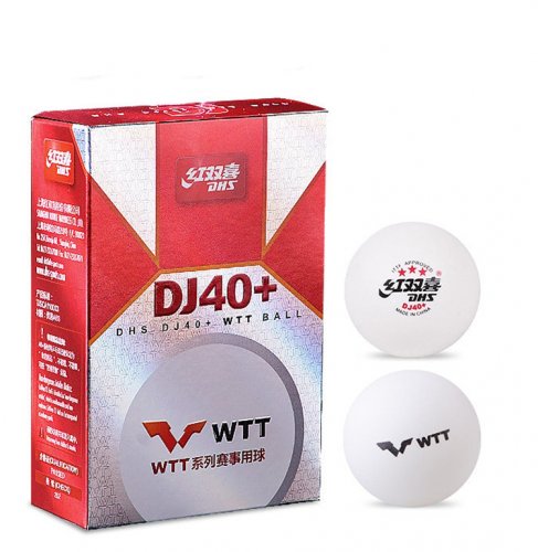 DHS DJ40+ 3-Star ITTF Worlds Busan 2020 Table Tennis Ball