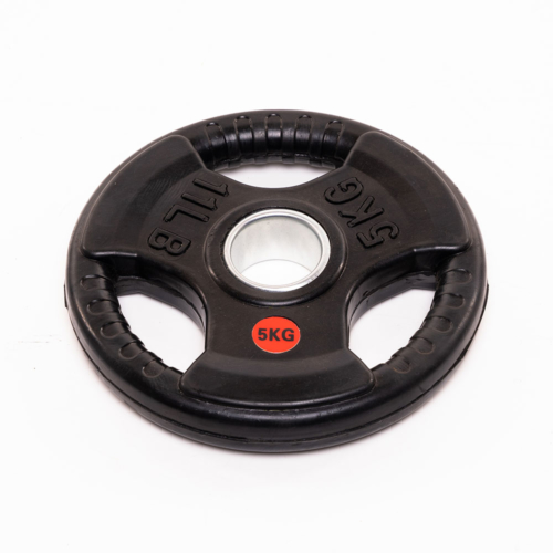 TRI-GRIP Olympic Weight Rubber Plates 5kg (Pair)