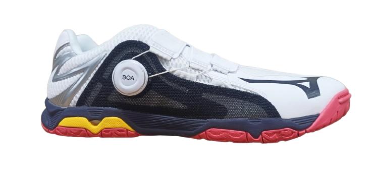 MIZUNO Wave Medal BOA 25AW Unisex 81GA201231 White Black