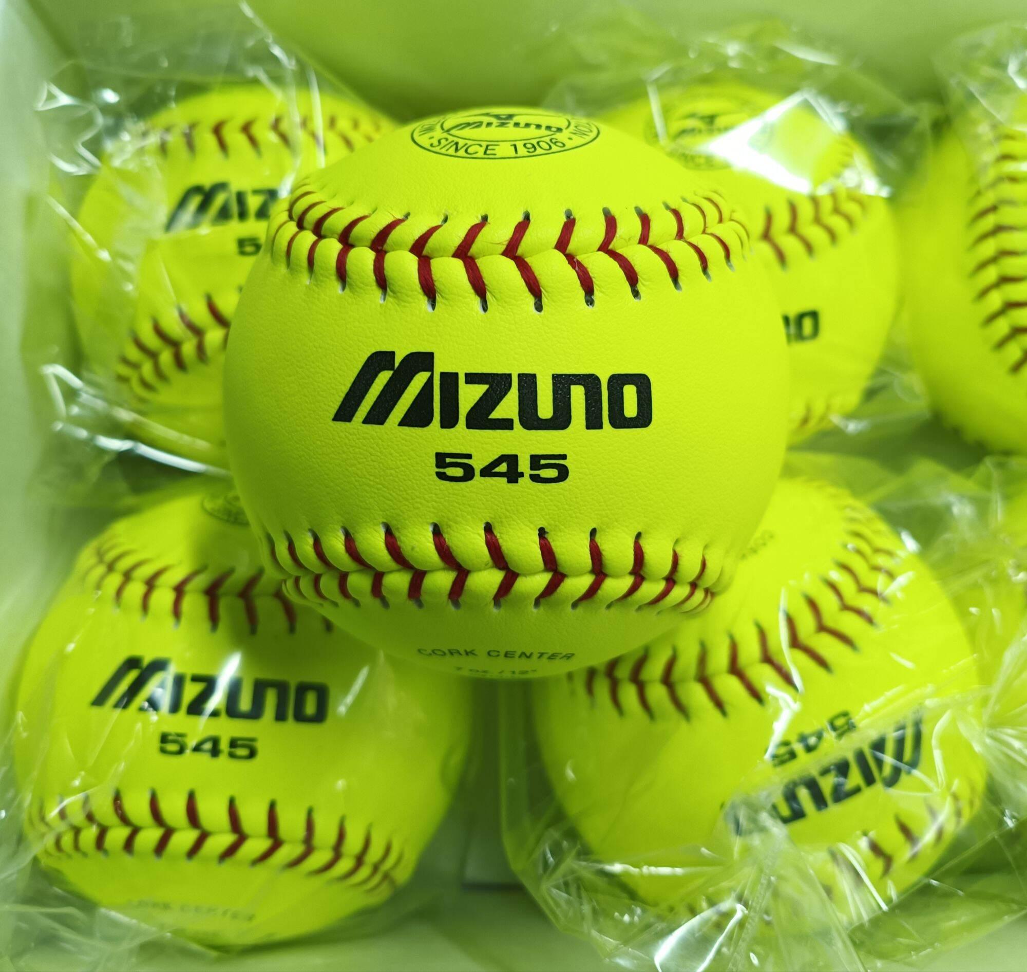 MIZUNO 545 SOFTBALL Cork Center Training Ball 12in
